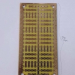 แผ่นปริ้นอเนกประสงค์เบอร์5รุ่นUPC-701ราคาขนาดกว้าง50Xยาว70MM. (50Xยาว70MM.)(5.5x9.3CM)