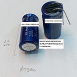 ขาย C 33UF250V 85c ยี่ห้อ ELNA คาปาซิเตอร์ CAPACITOR CONDENSER ราคา ตัวละ . . . หน่วย บาท