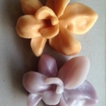 แม่พิมพ์ รูปดอกกล้้วยไม้ 1 ช่อง 90g -001978