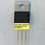 ไดโอดF16C20AตัวถังTO-220ยี่ห้อMOSPECราคาตัวละบาท
