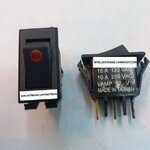 ขาย สวิทช์ไฟ12V3ขา สวิทช์ไฟ12Vสีดำ1จุด สวิทช์ไต้หวัน สวิทช์ไต้หวัน สวิทช์ สวิตช์ ไฟ หลอดไฟ สีแดง 12V 3ขา สีดำ 1จุด TAIWAN ราคาตัวละ บาท