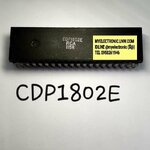 CDP1802Eยี่ห้อRCAตัวถังDIP40ขาราคาตัวละบาท