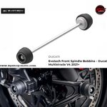 กันล้มหน้า Evotech Front Spindle Bobbins - Ducati Multistrada V4 / V4S (2021+)