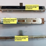 โวลุ่มสไลด์A10K 3ขาขนาดยาว130มม.หนา15มม.แกนยาว15มมVR.SLIDEโวลุ่มสไลด์ยี่ห้อALPHAโวลุ่มสไลด์10KAโมโนMONO ราคา ตัวละ . . บาท