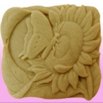 แม่พิมพ์ซิลิโคน รูป ดอกทานตะวัน+ผีเสื้อ 1 ช่อง 90g -000476