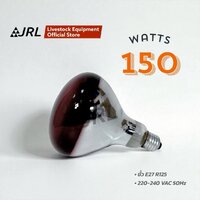 หลอดไฟอินฟาเรด 150 วัตต์สีแดง