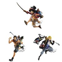 ONE PIECE THREE BROTHERS FIGURE MONKEY.D.LUFFY & PORTGAS. D. ACE & SABO