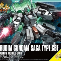 HG 1/144 CHERUDIM GUNDAM SAGA TYPE. GBF
