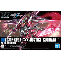 BANDAI SPIRITS GUNDAM SEED DESTINY HGCE 1/144 ZGMF-X19A Infinite Justice Gundam