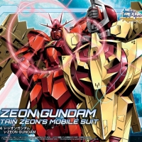 HGBD:R 1/144 Nu-Zeon Gundam V-Zeon Gundam