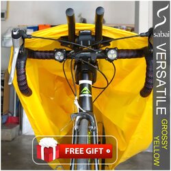 sabai cover ผ้าคลุมจักรยาน - รุ่น VERSATILE (Grossy Yellow)