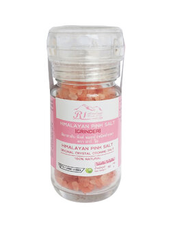 เกลือชมพู อาร์ ไอ หิมาลายัน พิ้งค์ ซอลท์ ชนิดขวดหัวบด ขนาด 90 g.