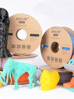 เส้นสำหรับเครื่องพิมพ์ 3 มิติ 3D Printer PLA+ Filament (Jamg he) 1.75 , 1 kg by In2real3d