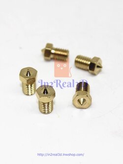 หัว Nozzle แบบ E3D ขนาด 0.1 mm