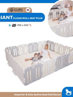 Ggumbi - Baby Room ( GIANT-Clean Roll Mat Plus 292 x 200 )