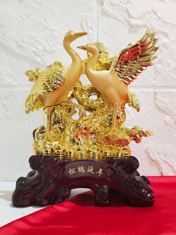 นกกระเรียนคู่รัก ของขวัญมงคลวันแต่งงาน