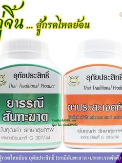 ชุด คู่หู่สู้กรดไหลย้อน อุทัยประสิทธิ์ (ธรณีสันฑะฆาต+ประสะเจตพังคี)