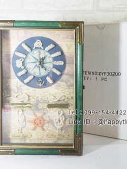 ของขวัญวันขึ้นบ้านใหม่ตกแต่งบ้าน รุ่นตู้แขวนกุญแจ+นาฬิกา