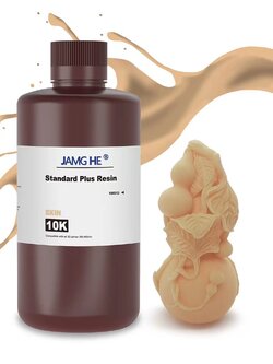 3D Printer : 3D Printing resin Plus 10k < Jamg He> 1 kg สำหรับ เครื่อง Anycubic , Creality, Elegoo by In2real3d
