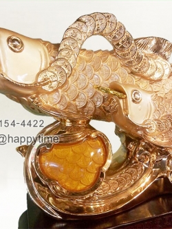 ของมงคลวันขึ้นบ้านใหม่ ปลามังกรคาบเงิน
