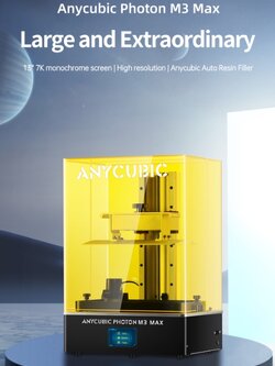 เครื่องพิมพ์ 3 มิติ (3D Printer) Anycubic Photon M3 Max (7 K) by In2Real3d
