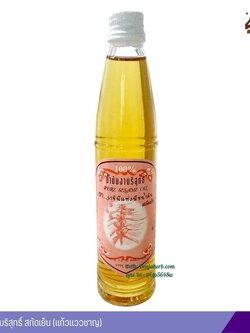 น้ำมันงาบริสุทธิ์ สกัดเย็น (แก้วแววชาญ) 95ml.