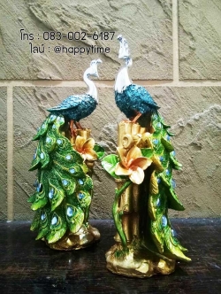 นกยูงคู่มงคล ของขวัญขึ้นบ้านใหม่สวยๆไม่เหมือนใคร