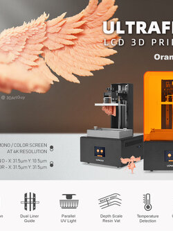 เครื่องพิมพ์ 3 มิติ (3D Printer) Longer Orange 4k Mono