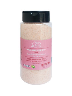 เกลือชมพู หิมาลายัน พิงค์ ซอลท์ ตรา อาร์ ไอ 300 กรัม (ชนิดป่น/Fine) เกลือชมพูคีโต เกลือชมพูแท้