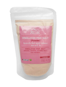 เกลือชมพู หิมาลายัน พิงค์ ซอลท์ ขนาด 200 กรัม ชนิดบดละเอียด (Powder/เนื้อแป้ง ) เกลือชมพูคีโต เกลือชมพูแท้