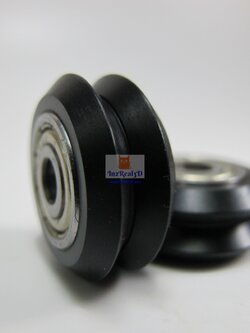 V-slot Rubber Wheel