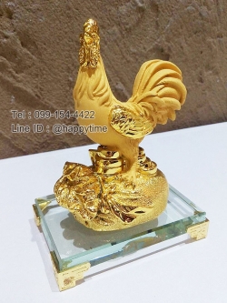 ของขวัญปีใหม่มงคล ไก่เหยียบถุงเงินถุงทอง