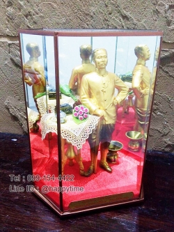 ของขวัญที่ระลึกขึ้นบ้านใหม่ เสด็จพ่อ ร.5 สวมชุดทอง