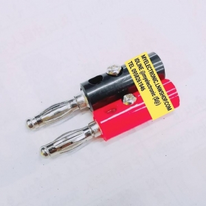 123*ปลั๊กไบริ่งโฟสตัวผู้แดง+ดำ