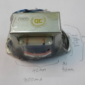 103*หม้อแปลง300MAหม้อแปลง300MAไฟออก0.3Aหม้อแปลง300MAไฟเข้า0-220VACรุ่นVPR01รุ่นVRK01ชนิดสายไฟราคาตัวล่ะ