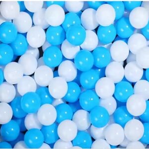 ลูกบอล พลาสติกอย่างดี คละสี 100 ชิ้น