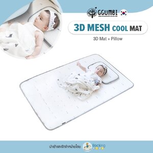 3D Mesh Cool Mat + Pillow