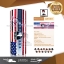 ผ้าโพกหัว ผ้าบัฟ ผ้าคาดผม HeadToWear ลายธงสหรัฐอเมริกา USA รหัส AB1001