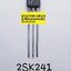 ขาย 2SK241 ตัวถัง TO-92S MOSFET มอสเฟต มอสเฟส 2S K241 ยี่ห้อ ของแท้ ราคา ตัวละ . . . . . หน่วย บาท