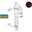 โช๊คหลัง OHLINS HO 112 FOR HONDA PCX160