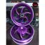 ล้อแต่ง CNC HONDA LEAD 125 สีม่วง