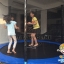 แทรมโพลีน 10 ฟุต สปริงบอร์ดออกกำลังกาย เพิ่มความสูง สำหรับ เด็ก 4 คน
