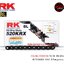 โซ่ RK RX-Ring BL520KRX-120L สีดำหมุดทอง