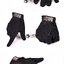 ถุงมือเต็มนิ้ว ลายตัวเอ็กซ์ 5.11 : สีดำ Black รหัส GT007