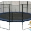 แทรมโพลีน 16 ฟุต สปริงบอร์ด trampoline ขนาดใหญ่สุด เหมาะสำหรับออกงาน