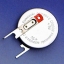 ถ่านกระดุม3VCR-2032/VBN 2ขาลงปริ้นPCB Lithium Coin Battery 3V/220mAh,Diameterขนาดอ้วน20mm