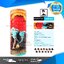 ผ้าโพกหัว ผ้าบัฟ ผ้าคาดผม HeadToWear ลายช้างโทนส้ม Elephant รหัส AB0563