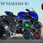 ฝาถังน้ำมันแต่ง TWM FOR YAMAHA R7