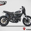 ท่อ ZARD FOR DUCATI SCRAMBLER 800 (ZARD ZUMA BLACK) สลิปออน