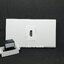 Wall plate HDMI 90°